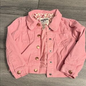 OshKosh B'gosh Pink Kids Corduroy Jacket